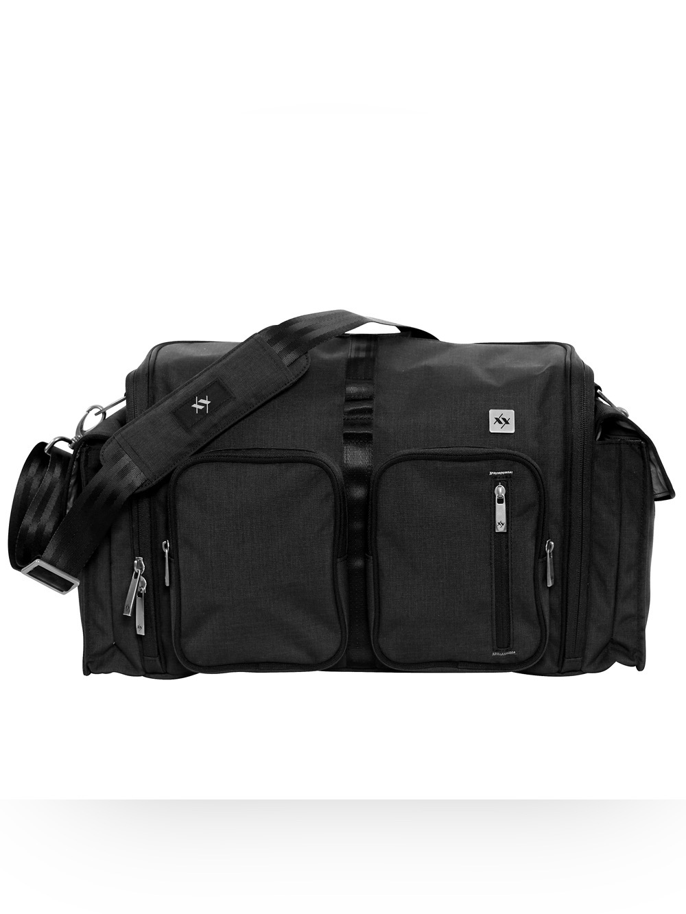 Ju-Ju-Be XY Collection - Clone Carbon blk Messenger / Diaper Bag